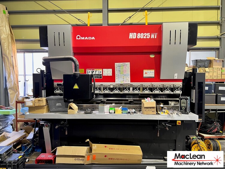 2019 AMADA HD 8025 NT CNC Press Brakes | MacLean Machinery Network LLC