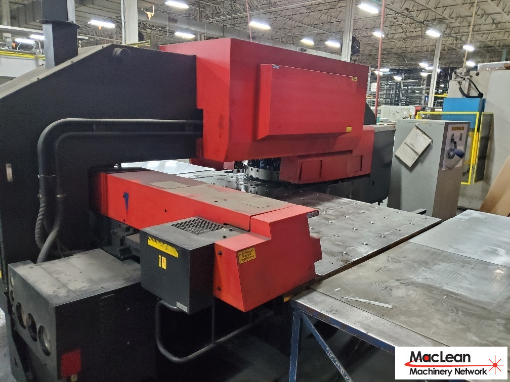 1990 AMADA PEGA 357 CNC Turret Punch Press | MacLean Machinery Network LLC