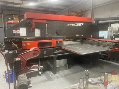 1997 AMADA VIPROS 367 CNC Turret Punch Press | MacLean Machinery Network LLC