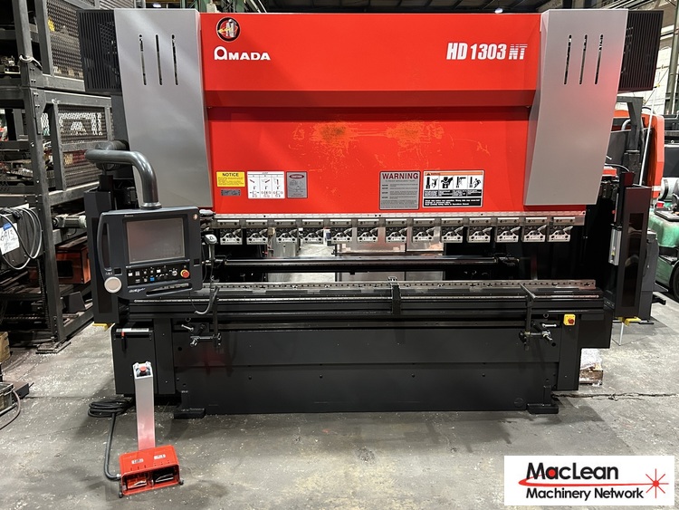 2019 AMADA HD-1303NT CNC Press Brakes | MacLean Machinery Network LLC