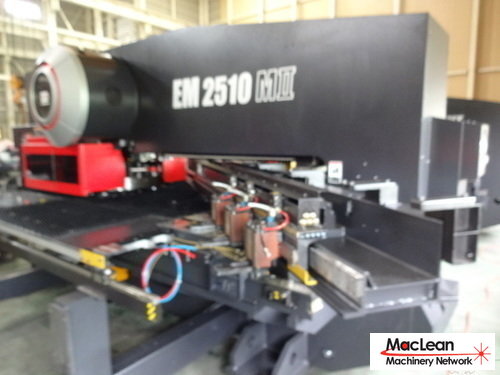 2015 AMADA EM 2510 MII CNC Turret Punch Press | MacLean Machinery Network LLC