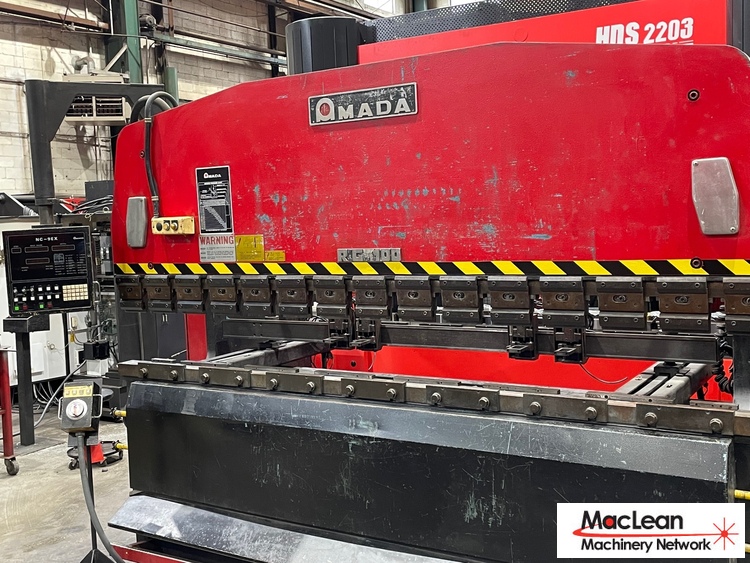 1985 AMADA RG 100 EX CNC Press Brakes | MacLean Machinery Network LLC
